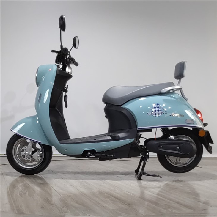 Electric Motorcycle Blue